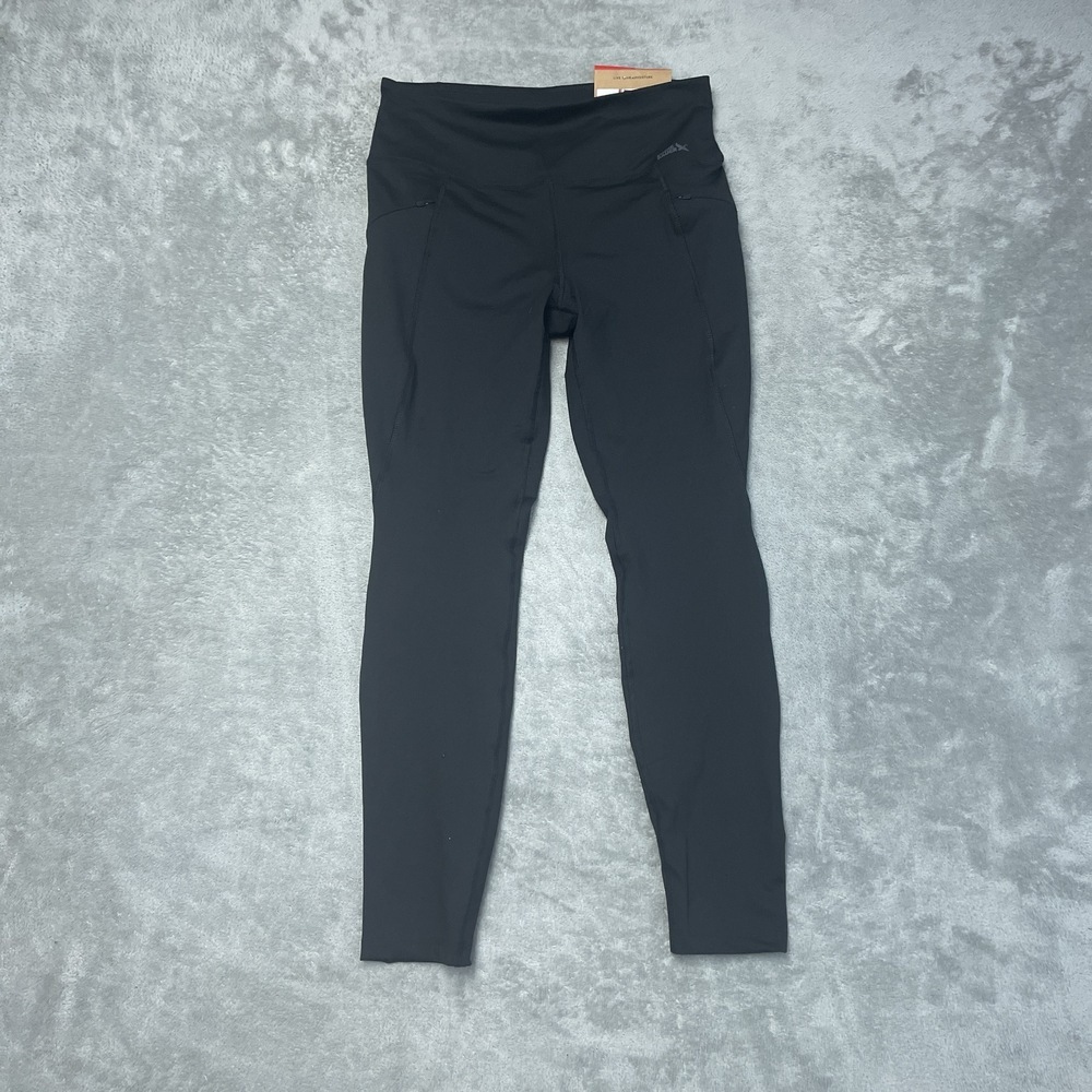 Eddie Bauer Women's Leggings Size M Polyester Spandex Black a2089
